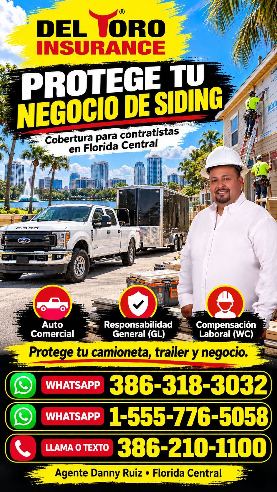 Seguro para Contratistas de Siding – Del Toro Insurance