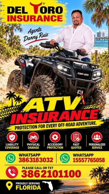 ATV insurance flyer
